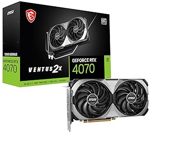 Amazon | MSI GeForce RTX 4070 Ventus 2X E 12G OC, V513-432R